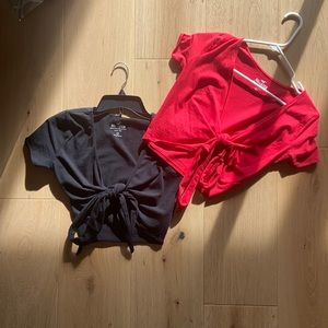 HOLLISTER cross cross shirt bundle size small